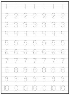 the number nine worksheet with numbers for children to practice writing and numbers on paper