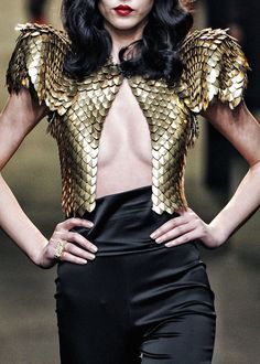 Mode Editorials, Gold Jacket, Alexandre Vauthier, Steam Punk, Looks Style, Fashion Details, Costume Design, Couture Fashion, Look Fashion