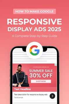 the google ad is displayed on an iphone