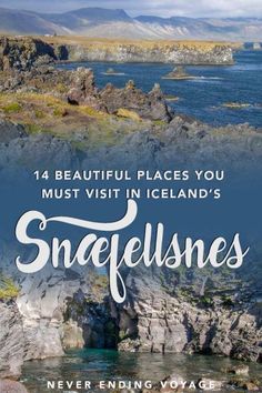 Iceland Places, Places To Visit In Iceland, Iceland Travel Itinerary, Places In Iceland, Snaefellsnes Peninsula