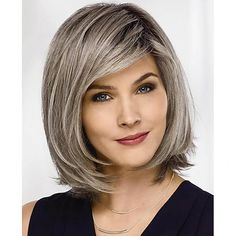 Pixie Cut Wigs Short Wigs for White Women Pixie Wigs Wig for White Women Pixie Cuts Wigs for Older Women Full Curly Hair for Daily 2024 - $16.99 Feathered Layered Hairstyles, Mid Length Straight Hair, Sassy Hair Older Women, Women Pixie Cut, Granny Hair, Short Shaggy Haircuts, Short Ombre, Bob Cut Wigs, Growing Out Short Hair