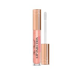 Too Faced pushed limits to the max & created a lip plumping formula so powerfully effective, it's not for plumping rookies. You'll see & feel results instantly with the Lip Injection Maximum Plump Extra Strength Lip Plumper as the advanced volumizing formula dramatically hydrates, nourishes & visibly plumps lips intensely, immediately & over time. Too Faced is the #1 Lip Plumping Brand in the U.S.* How to Apply: For an instant sexy pout, apply Lip Injection Maximum Plump to the center of the top Spring Skin, Too Faced Lip Injection, Lip Injection Extreme, Crystal Lips, Lip Plumping, Bottom Lip, Lip Injections, Too Faced Makeup, Lip Brush