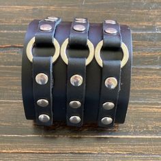 Black Unisex Cuff Bracelet With Silver Hardware. Adjustable Snap Closure. Nwot - Never Worn, Purchased Wholesale Black Cuff Bracelet, Silver Hardware, Costume Ideas, Womens Jewelry Bracelets, Cuff Bracelet, Snap Closure, Halloween Costume, Black Silver, Cuff