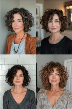 25 Charming Jaw-Length Curly Bob Hairstyles – StyleBliss Perms For Medium Hair, Layered Curly Haircuts