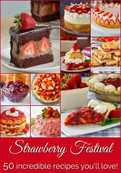 strawberry festival 50 incredible recipes you'll love