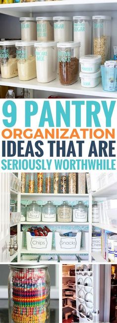 pantry organization ideas that are seriously worth