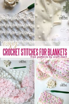 crochet stitches for blankets free patterns