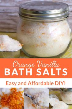 Bath Salts Diy Recipes, Herbal Oils, Salt Scrubs, Bath Salts Recipe, Bath Salts Diy, Bath Recipes, Homemade Stuff, Mall Stores, Diy Kosmetik