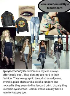 Venus In Taurus Woman Style, Gemini Venus Outfits Aesthetic, Gemini Style Fashion, Gemini Clothes Style, Gemini Style Aesthetic, Gemini Fashion Aesthetic