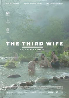 the third wife movie poster with people in water