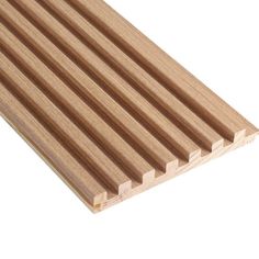 a close up view of a wooden decking board