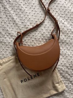 Polene Paris Shoulder Bag, Polene Bag Outfit 10, Polene Bag Aesthetic, Polene Handbag, Polene Bag Outfit, Brown Bag Outfit, Polene Paris Bag