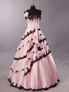 Winterball Dresses, Types Of Dresses Styles, Goth Princess, Pink Goth, Pink Wedding Dresses, 2000s Fashion Outfits, Lovely Clothes, Art Dress