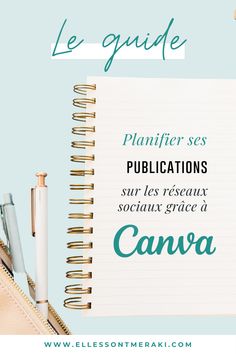 a notebook with the title le guide plantier ses publications