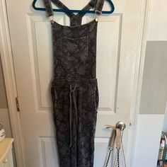 Size Small 55% Cotton 45% Polyester Never Worn Pant Jumpsuit, Jumpsuit Romper, Overalls, Pants For Women, Rompers, Grey, Pants, Women Shopping, Color