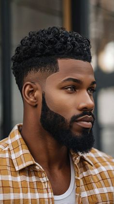 Exploring 40 Trendsetting Black Men’s Hairstyle Ideas: Fades Twists and Natural Looks Afro Twist, Men Hairstyles, Voluminous Hair, All Hair Types, Hairstyle Ideas, Hair Types