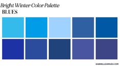 Let’s find your best blues! Using all 12 seasonal color palettes, this guide will help you understand the blues in your palettes and how to use them. Seasonal color doesn’t need to be complicated, find your best colors with these visuals. Including all 12 season: dark autumn, true autumn, soft autumn, soft summer, true summer, light summer, light spring, true spring, bright spring, bright winter, true winter and dark winter (sci/art) Clear Winter