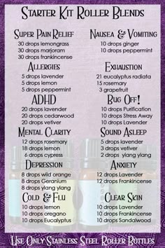 Essential Oil Blends Roller, Roller Bottle Recipes, Roller Blends, Helichrysum Essential Oil, Essential Oils For Colds