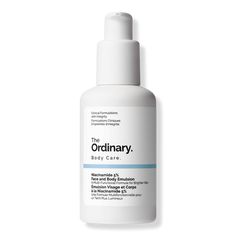 Niacinamide 5% Face and Body Emulsion - The Ordinary | Ulta Beauty Warm Eyeshadow Palette, Trending Skincare, Face Peel, Dark Spots On Face, Spots On Face, Makeup Bag Organization, Foundation Shades, Exfoliate Face, Skincare Tools