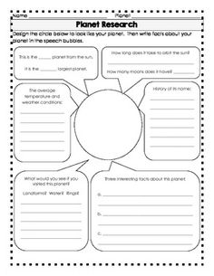 a plant research worksheet