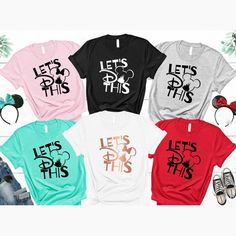 Disney Family Matching Disney World Shirts, Let's Do This Disney Custom Shirts, Disney Cruise Daycare Theme Days, Disney Besties, Surprise Disney Trip, Pirate Clothing, Disney Road Trip, Outfits Punk, Disney Attire, Family Disney Shirts Matching, Family Shirts Disney