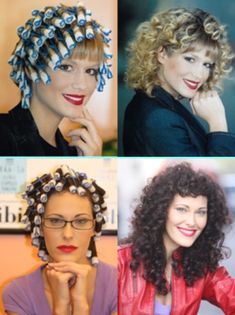 Pin Curls, Hair Rollers, Hair Curlers, Curly Hair Styles, Hair Styles, Hair