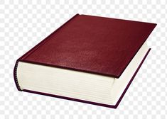 an open red book on a white background png, hdp and psd files