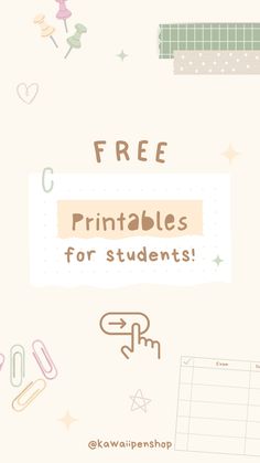 Free Back to School Printables for Students Free Back To School Printables, Study Planner Printable Free, Back To School Printables, Free Planner Templates, Daily Planner Printables Free, Study Planner Printable, Student Planner Printable, To Do Planner, Back To School Organization