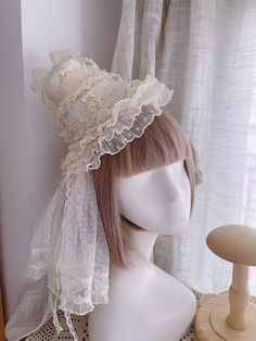 Option 1: A hat.  Option 2: A head veil.  Option 3: A hat and a head veil.  This price is for a hat/a head veil/a hat and a head veil only. White Cap Mini Hat For Weddings, Elegant One-size-fits-most Bonnet, Wedding And Kentucky Derby Costume Cap, Elegant Bonnet For Wedding, One Size Fits Most, Vintage White Bonnet For Wedding, Elegant Wedding Bonnet One Size Fits Most, Elegant Wedding Bonnet - One Size Fits Most, Elegant Wedding Bonnet, One Size, White Vintage Wedding Bonnet