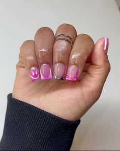 #acrylicnaildesigns Overlay Nails, Nails Gel Nails, Nails Natural, Nail Care Tips, Gel Nail Design, Nails Gel, Acrylic Nail Designs, French Nails, Natural Nails