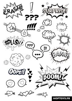 an image of comic speech bubbles