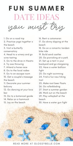 the fun summer date ideas you must try