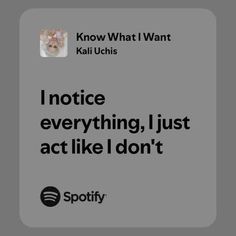 ౨ৎ ⋆｡˚ i act like i didnt notice Relatable Song Lyrics, Song Lyric Quotes, Unspoken Words