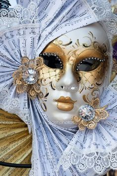 Venetian mask Mask Images, Wearing A Mask, White Mask