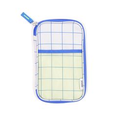 Keep all of your important school supplies in one space. This cobalt blue grid single zip organizer made from recycled fabric is great for school, home or office. With 2 interior pockets and one mesh front pocket, you can find all your pencils, pens, highlighters and other Yoobi supplies in one place! YOU BUY, YOOBI GIVES - *For every qualifying Yoobi item purchased, Yoobi Global, LLC will donate a Yoobi item to Kids in Need Modern School Supplies, Target School Supplies, Cute Pencil Cases, Blue Grid, Pinterest Contest, Desk Inspo, Paper Stuff, School Glue, Paper Mate