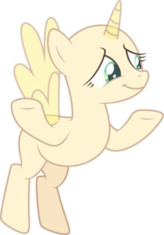 a little pony that is flying through the air with its wings spread out and eyes wide open