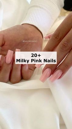 40+ Milky Pink Nails You Can't Get Around This Year brings together the best Nagel Inspo with trendy Nagellack shades. Perfect for summery nails and casual nails alike, these milky nails range from subtle, short cute classy nails to glitter pink designs. Featuring nail arts like Pink Nails OPI and subtle yet chic small classy nails, this collection has something for every style. Discover basic nails, Manikur Kuku, and even a touch of Kutek Disney charm for a playful, polished look this season.