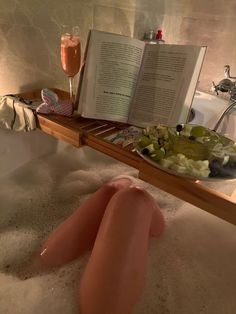 Open Book, Bath Tub, Me Time, Glow Up?, Healthy Life, Self Care