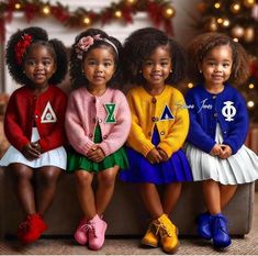 Charming Outfits, Matching Skirts, Black Fraternities, Aka Sorority, Baby Trend, African Girl, Black Cartoon