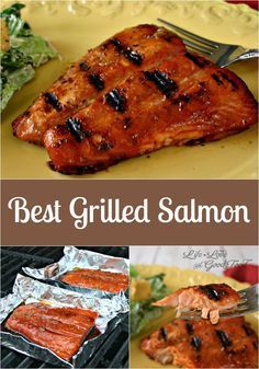 the best grilled salmon recipe for grilling, cooking and eating on the grill