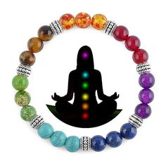 7 Stone Chakra Bracelet Sahasrara Chakra, Ajna Chakra, Chakra Beads Bracelet, Manipura Chakra, Anahata Chakra, Balance Bracelet, Mala Jewelry, Chakra Beads, Meditation Bracelet