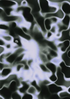 a black and white photo with an abstract design in the center that appears to be swirling