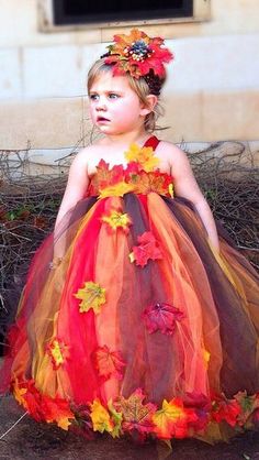 Fall Wedding Leaves, Thanksgiving Tutu, Baby Tutu Dresses, Sewing Wedding Dress, Diy Wedding Dress, Baby Tutu, Tutu Costumes