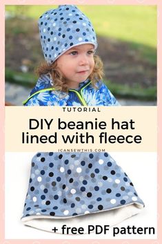 Diy Beanie Hat, Diy Beanie, Kids Hats Patterns