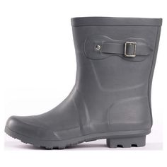 NORTY - Womens 9 Inch High Rain Boots - Waterproof Winter Spring Garden Boot Ankle-High Runs 1/2 Size Big Medium Width. Bad weather can strike at any second so when it hits keep your feet cozy and dry. A 9 inch high boot shaft are absolutely perfect to wear whether its raining, snowing, or muddy underfoot. Rain and mud just slide right off the surface, never penetrating the inside of the boot. Your feet remain perfectly dry inside the comfortable cotton lining. The high quality natural rubber re High Rain Boots, Its Raining, Round Toe Boots, Garden Boots, Short Rain Boots, Chelsea Rain Boots, Hunter Shoes, Wellington Boots, Rounded Toe Boots