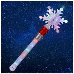 PRICES MAY VARY. Snowflake appearance: The snow bar is made of high-quality plastic and is about 14.5 inches long. The clear and transparent snow is topped on the sparkling stick. The workmanship is meticulous, the lines are smooth, and it is so beautiful. Striking Lights: A wand with 13 multi-colored rotating LEDs makes it easy to magically light up from top to bottom to fill any room with a colorful atmosphere (the unlit handle is white). 360-degree rotation: This toy can not only emit light b Winter Wonderland Costume, Snow Bar, Magic Princess, Frozen Snowflake, Frozen Theme Party, Frozen Theme, Fun Birthday Party, London Christmas, Novelty Lighting