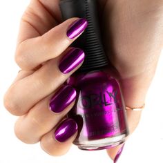 Fancy Nail Polish, Magic In The Air, Wine Nails, Purple Nail Polish, Purple Nail, Short Acrylic Nails Designs, Fancy Nails, Short Acrylic Nails, Purple Nails