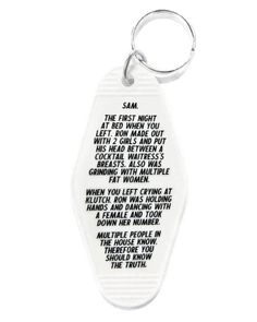 Jersey Shore Letter Keychain-A Shop Of Things-Strange Ways Jwoww And Snooki, Cocktail Waitress, Hand Pin, Classic Hotel, Cool Accessories, Funny Keychain, Letter Keychain, Patches For Sale, Vintage Hotels