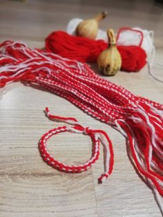 Нand-knitted martenitsa bracelet. This is an old Bulgarian tradition. On the first of March everybody hang martenitsa - bracelet or brooch with white and red thread or wool, which symbolize life and happiness. She brings to the emergence of the first migratory bird and is tied to the tree blossomed. The price is for one piеce It's handmade from red-white thread  Universal size Traditional White Braided Bracelets As Gift, Traditional Red Handmade Friendship Bracelets, Handwoven Red Bracelets As Gift, Red Handwoven Bracelets As Gifts, Red Handwoven Bracelet As Gift, Red Handwoven Bracelets For Gifts, Handmade Thread Braided Bracelets As Gift, Red And White Bracelets, Wool Bracelet