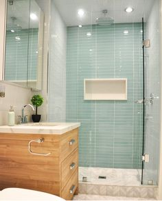 Shower Tile Ideas @olympiatile #InteriorDesign #DecorativeHardware #HomeDecor #DIY #Remodel #mastershower #Architecture #showergoals #LuxuryHomes #HomeIdeas #HomeStyling #HomeRenovation #HomeDesign #HomeInspiration #DreamHome #ArchiLovers #BathroomDesign #BathroomRemodel #NewShower #ModernHome #NewConstruction Bath Tile, Long Shelf, Bathroom Trends, Upstairs Bathrooms